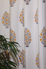 Curtains - Handblock printed curtains Diwali sale