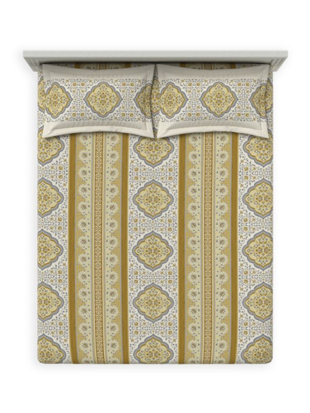 Bedsheets - Queen premium soft cotton bedsheet Digital print DD