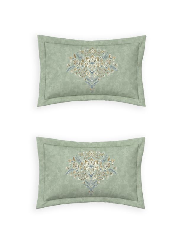 Bedsheets - King premium soft cotton bedsheet Digital Print DD (elemental)