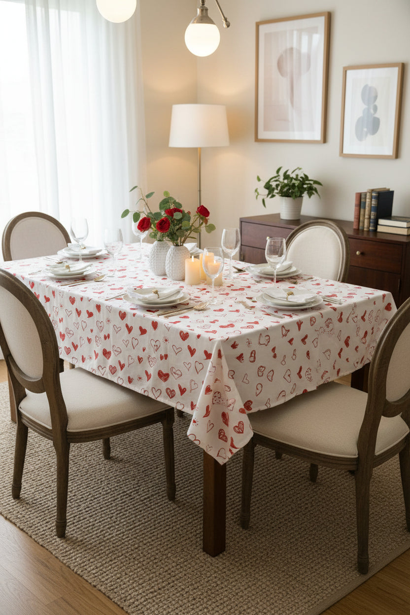 Table cloth -4 seater (152cm*138cm)❤️