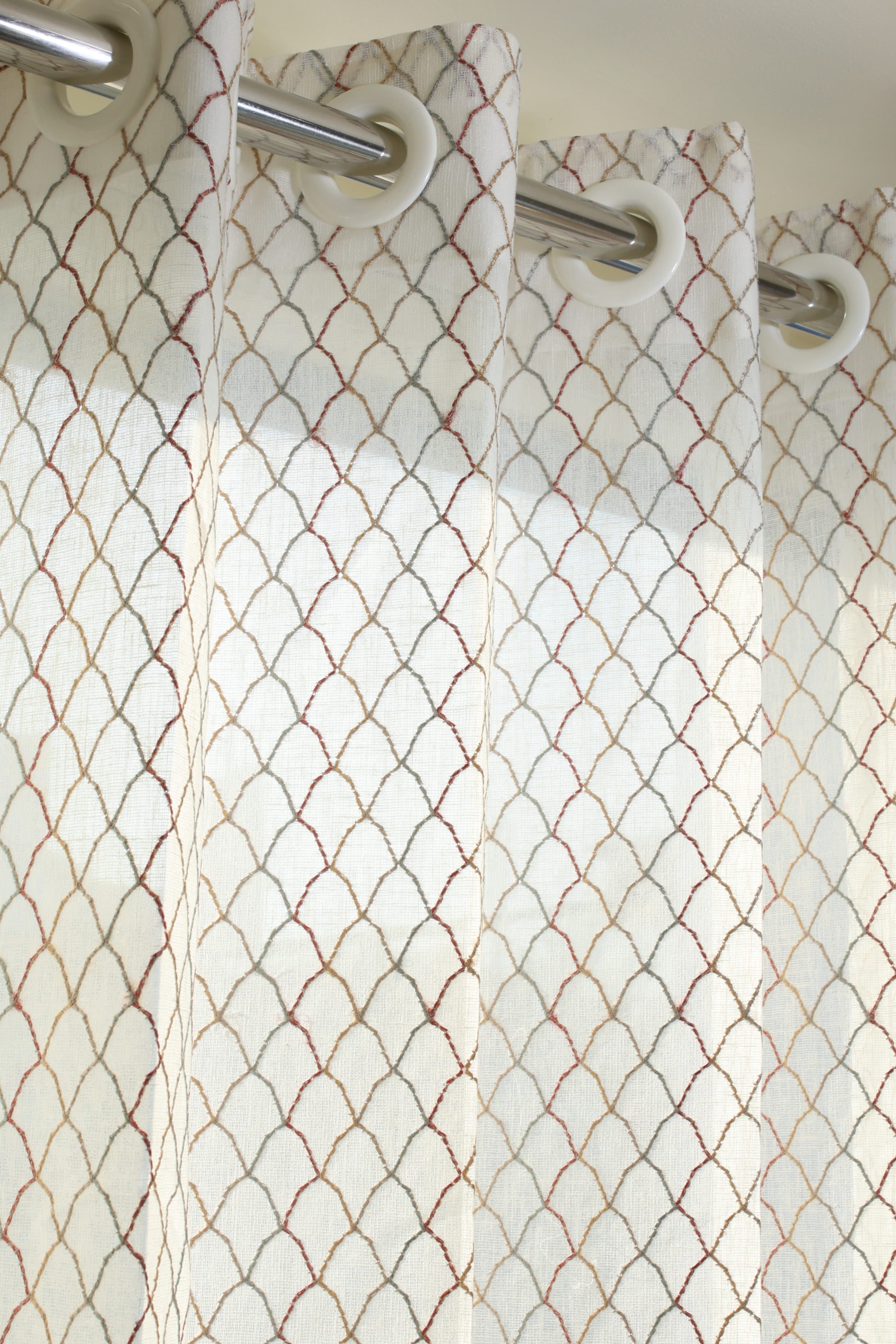 Curtains - Premium Embroidery sheer curtains zenit Maguri prebooking