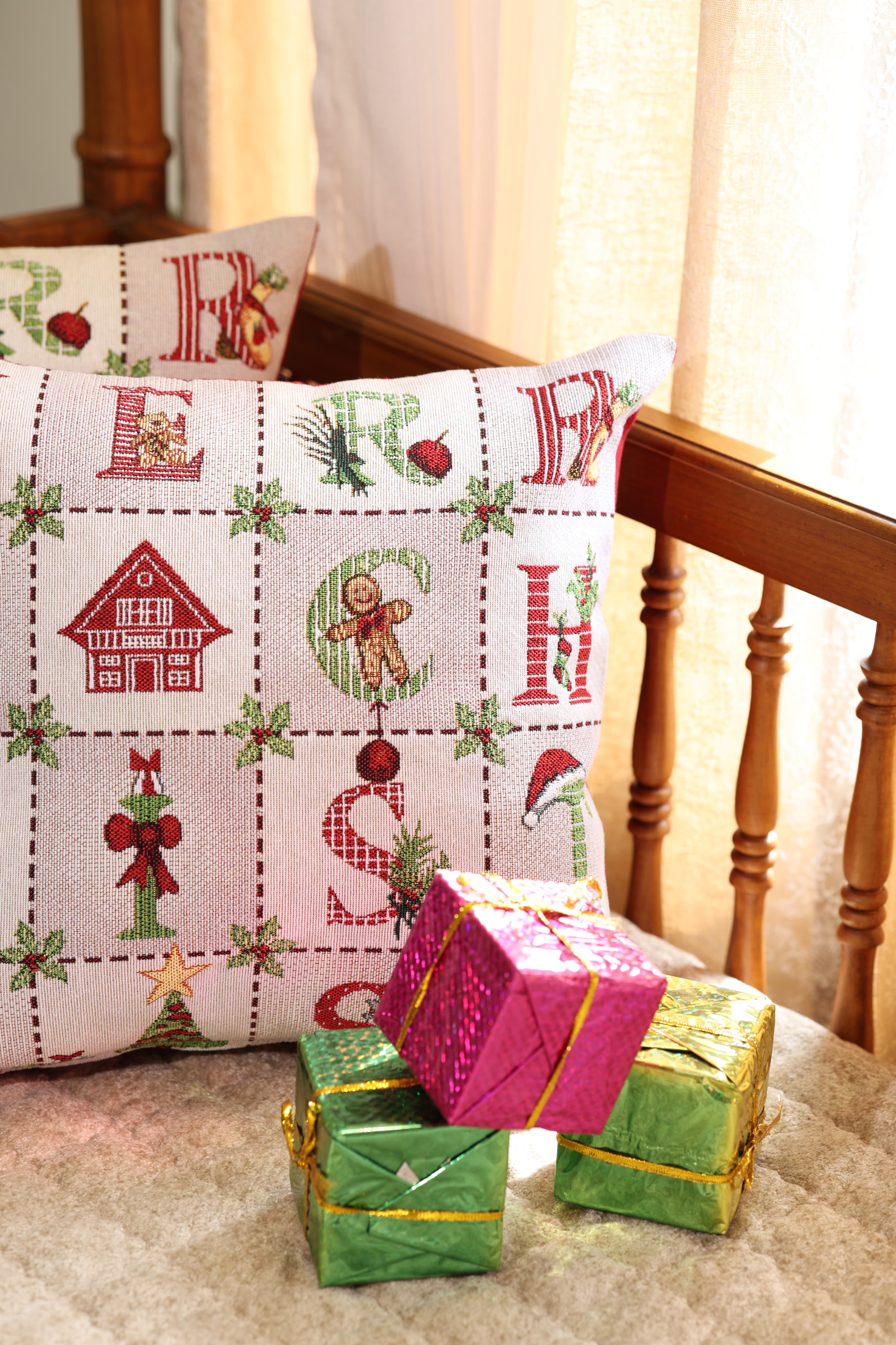 Cushion covers - Xmas edition jacuard