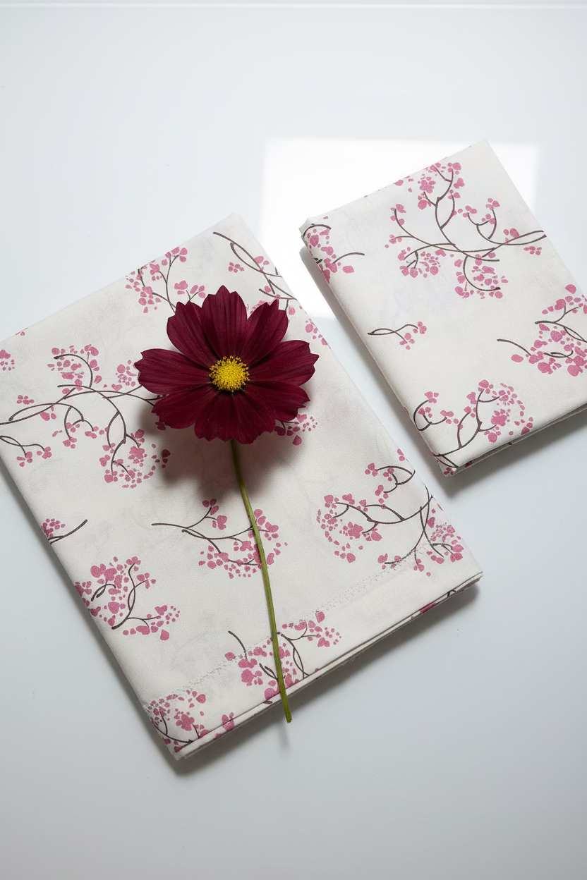Bedsheet - Single soft cotton scs