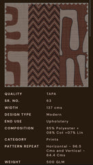 Upholstery fabrics -Tapa