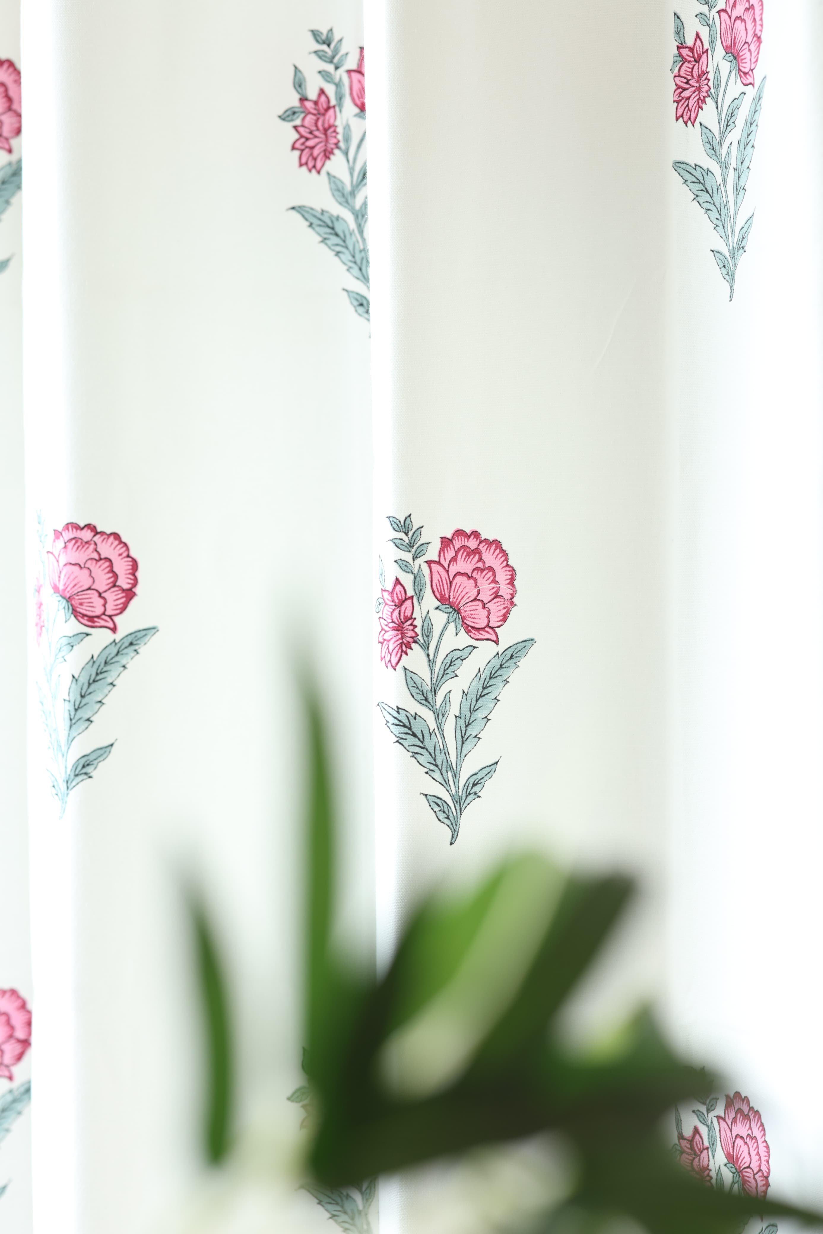 Curtains - Handblock printed curtains