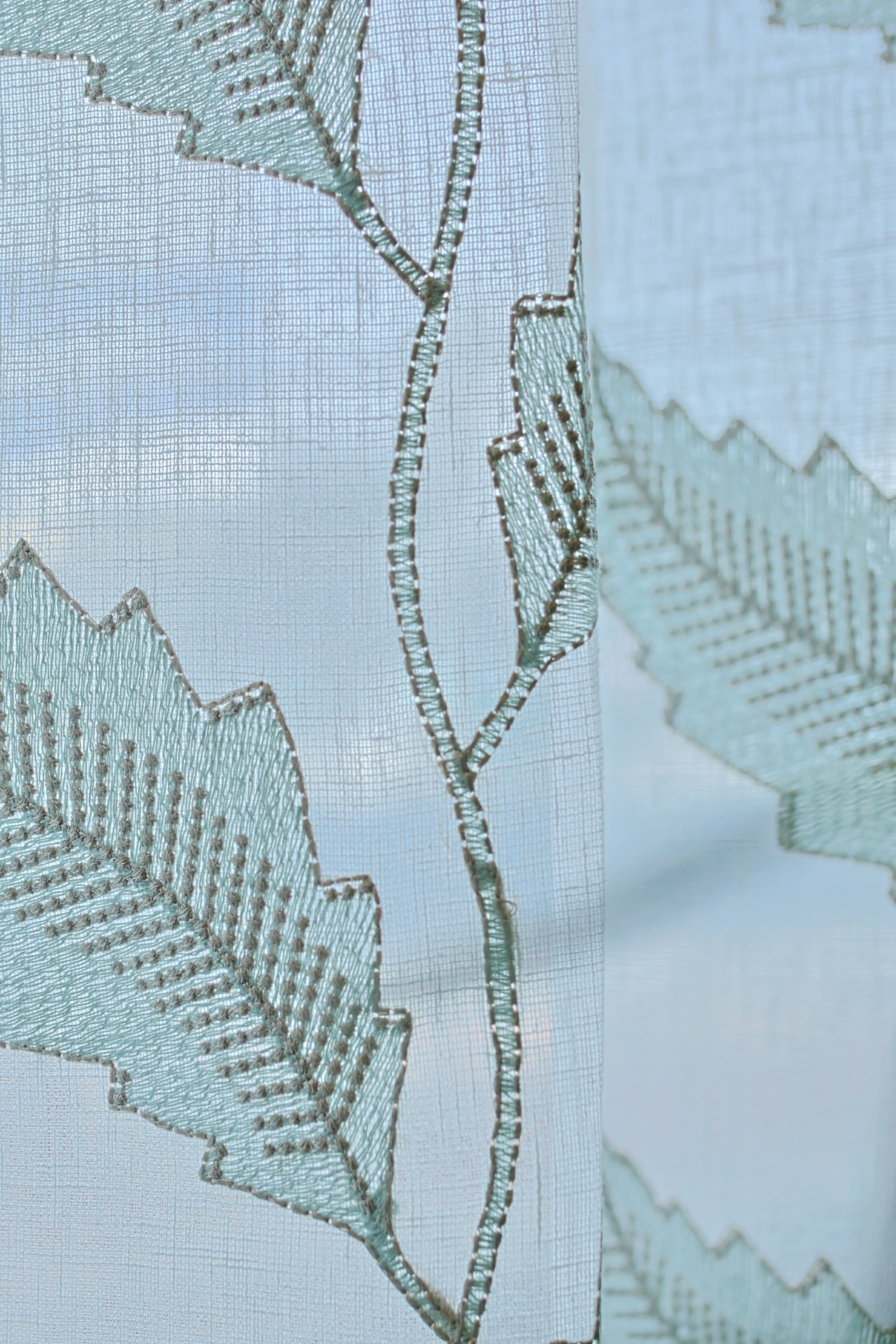 Curtains-Premium Embroidery sheer curtains zenit prebooking