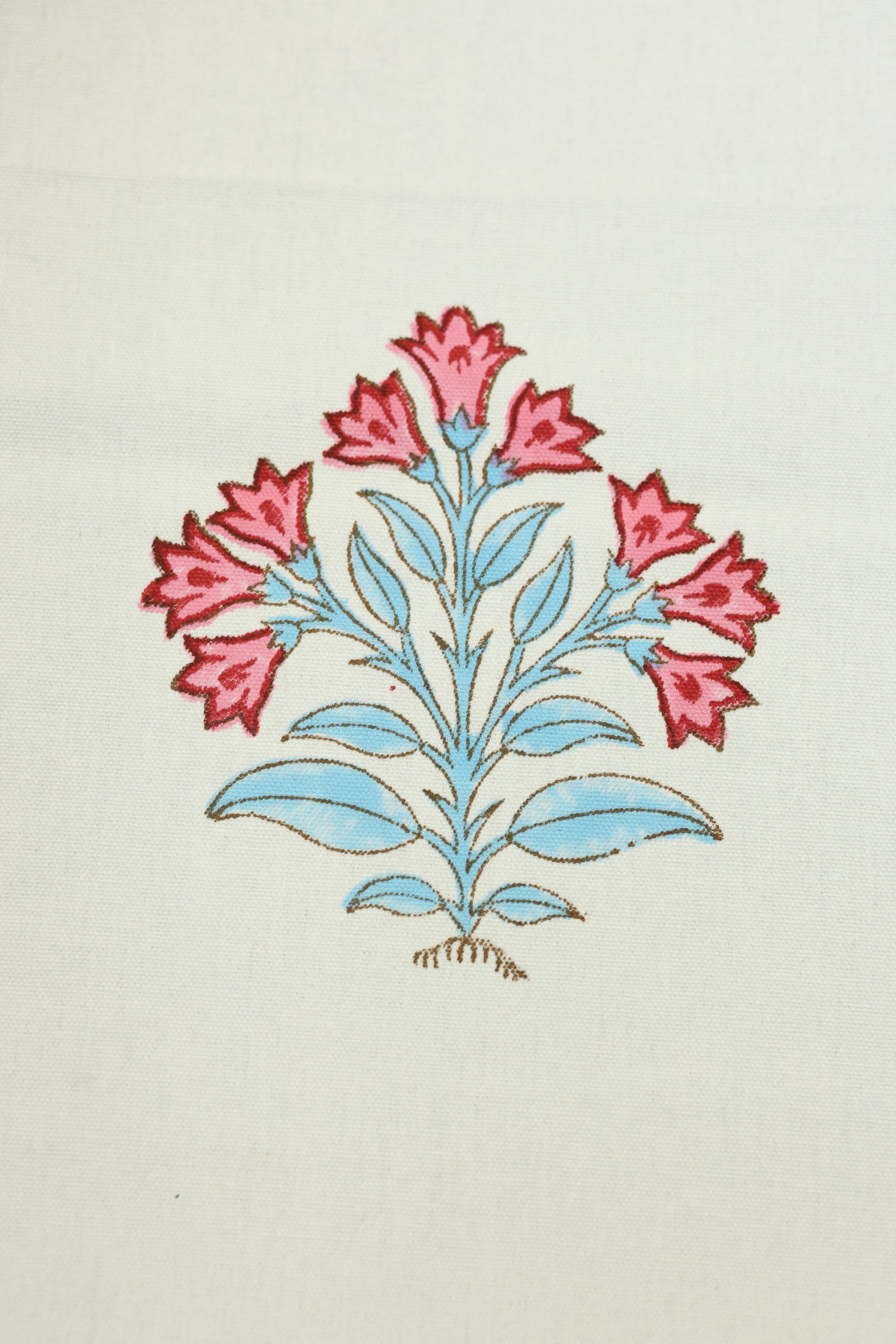 Table cloths - 8 seater Handblock printed canvas