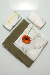 Bedsheets-Queen daily use border bedsheets