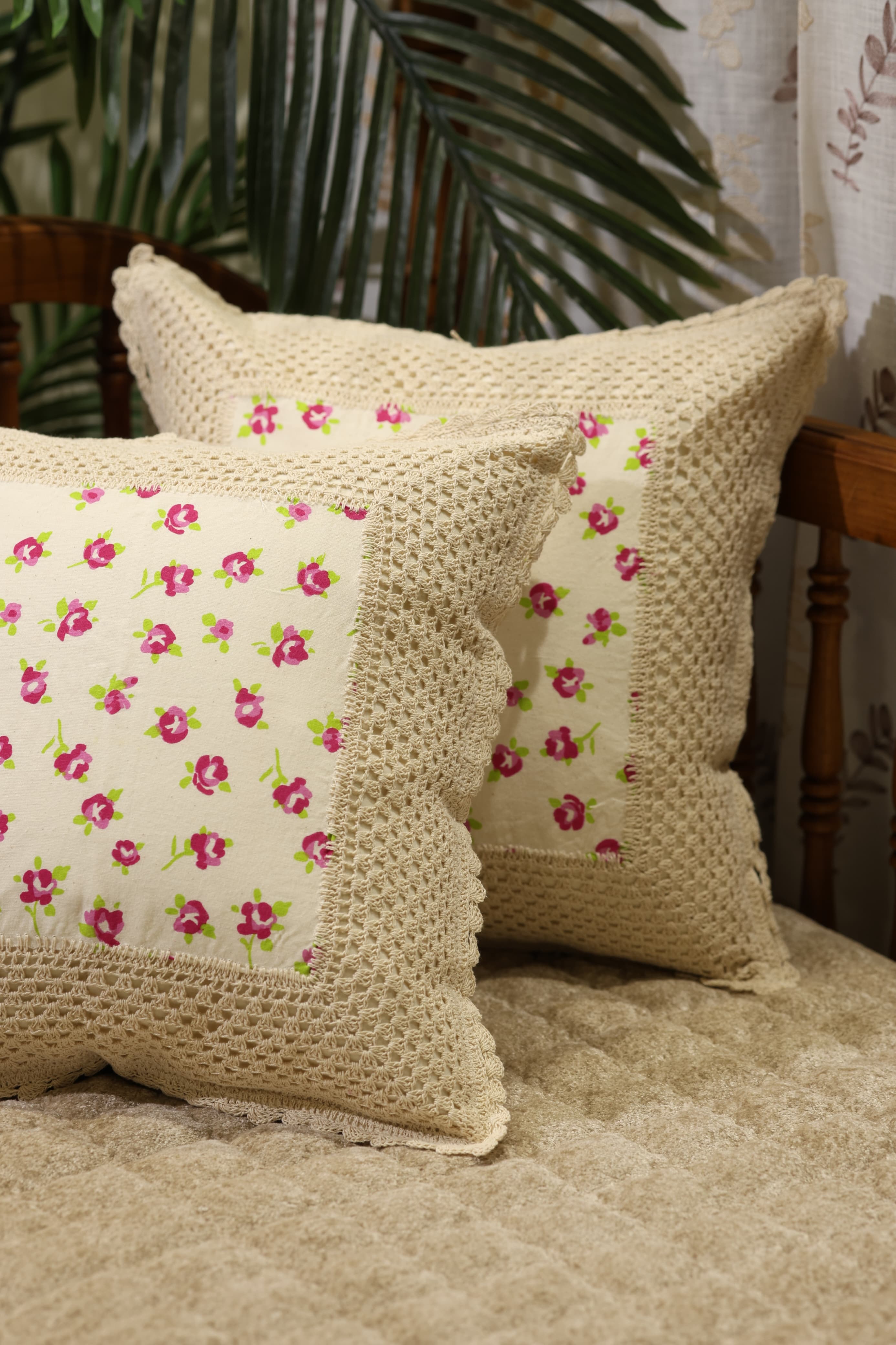 Cushion covers - crochet cushion covers Size :16*16 inches