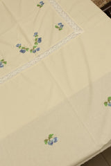 Table cloths - 8 seater cross stitch embroidered