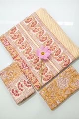 Bedsheets - king Handblock print bedsheets
