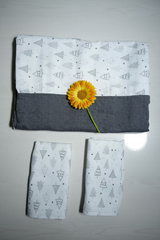 Bedsheets-Queen daily use border bedsheets