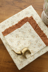 Bedsheets - Premium King soft cotton lace bedsheets majestic