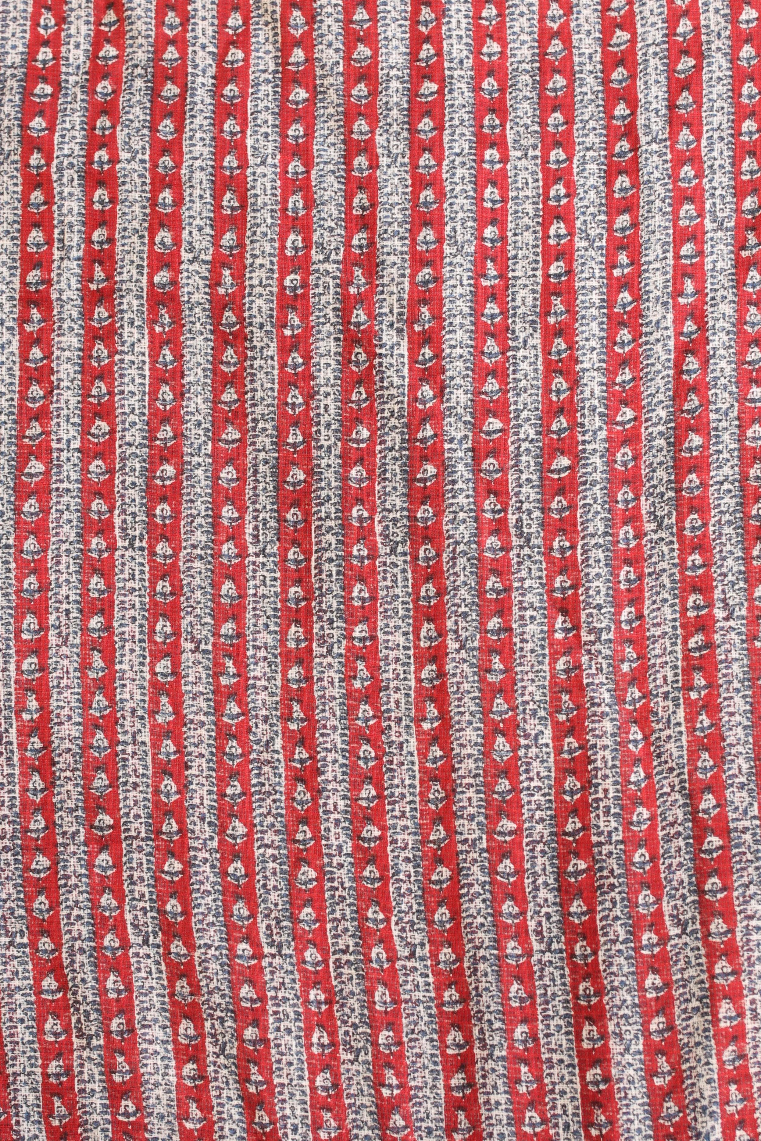 Fabric - Handblock printed kota fabrics (will cut based on quantity number) kurti offer sale