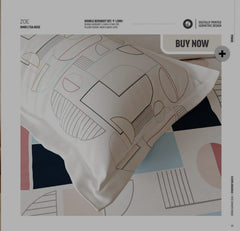 Bedsheets - Queen premium soft cotton bedsheet Digital print DD ome