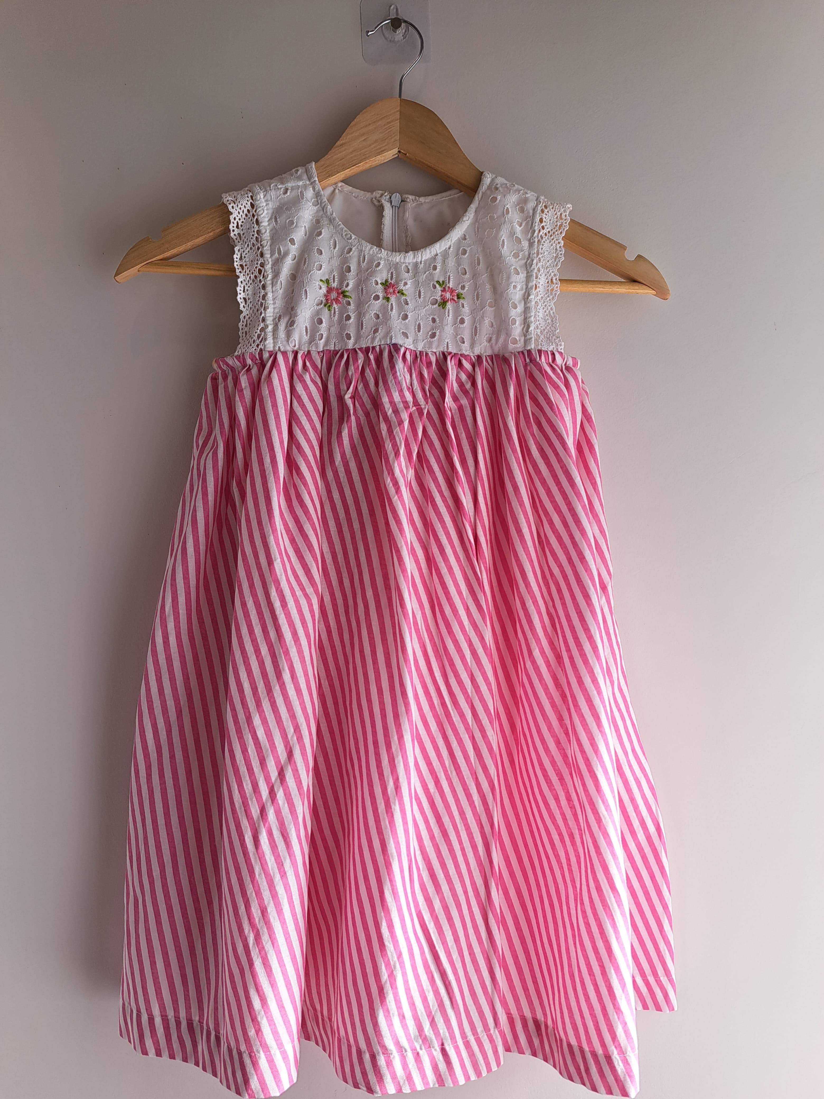 Kids dress-The primerose Pink Check dress