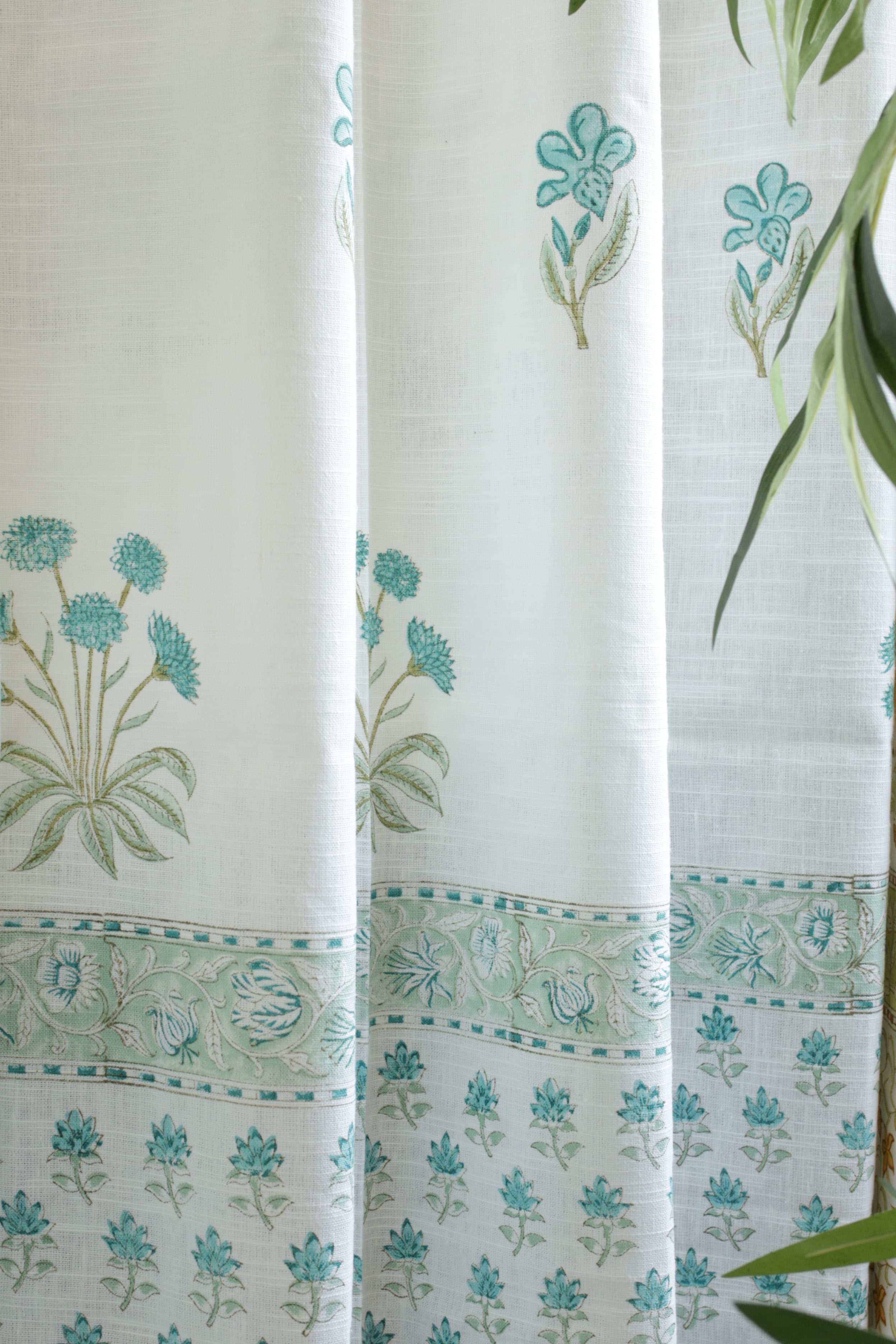 curtains-Handblock printed curtains