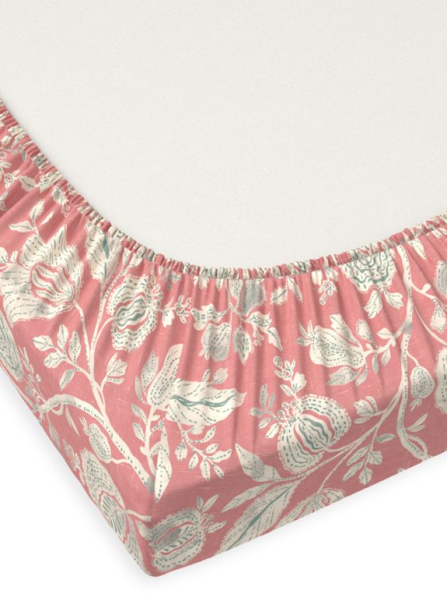 Bedsheets - Fitted Queen premium soft cotton bedsheet Digital print DD primary