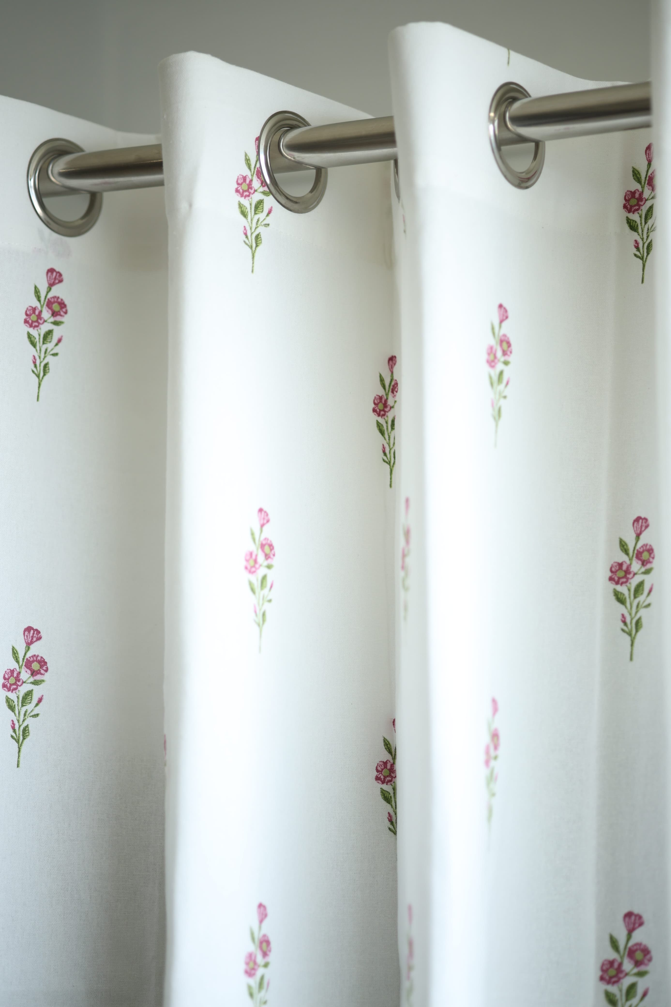 Curtains - Pink Meadow curtains