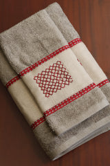 Premium Embroidery Towel Set