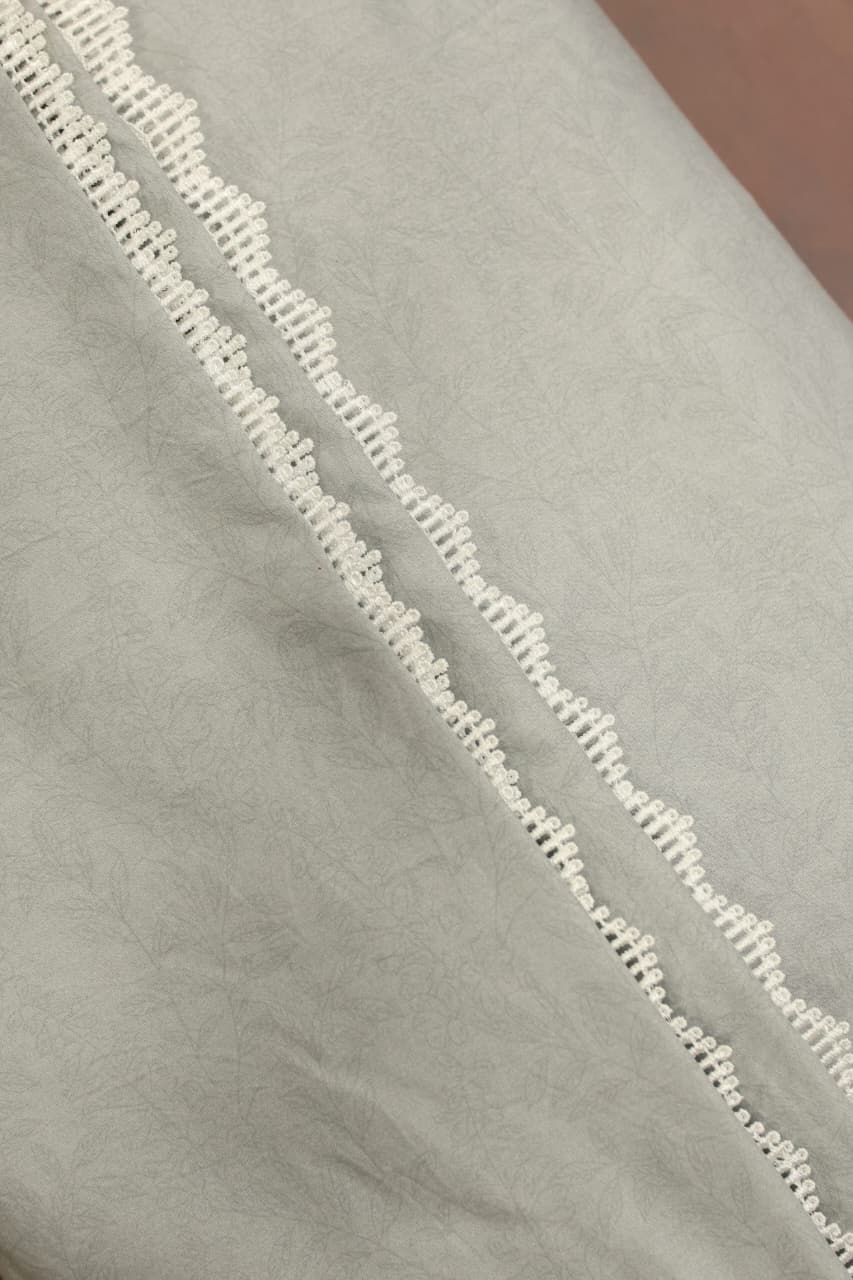 Plain single Dohar / Blanket lace