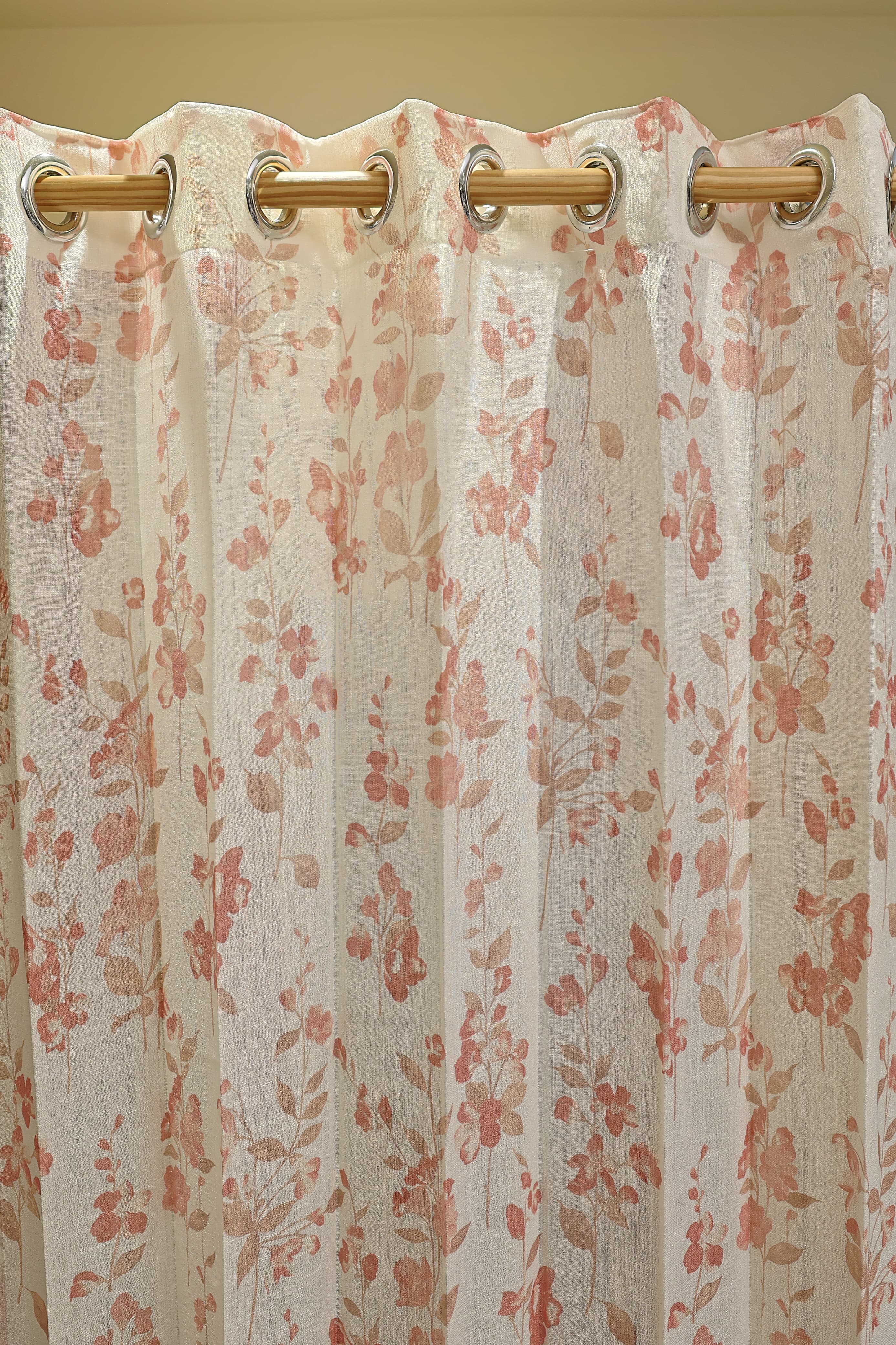 Curtains-Premium printed sheer curtains