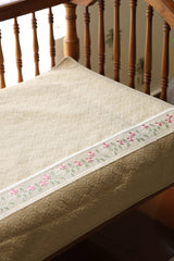 Sofa protector ( meter per) description embroidery