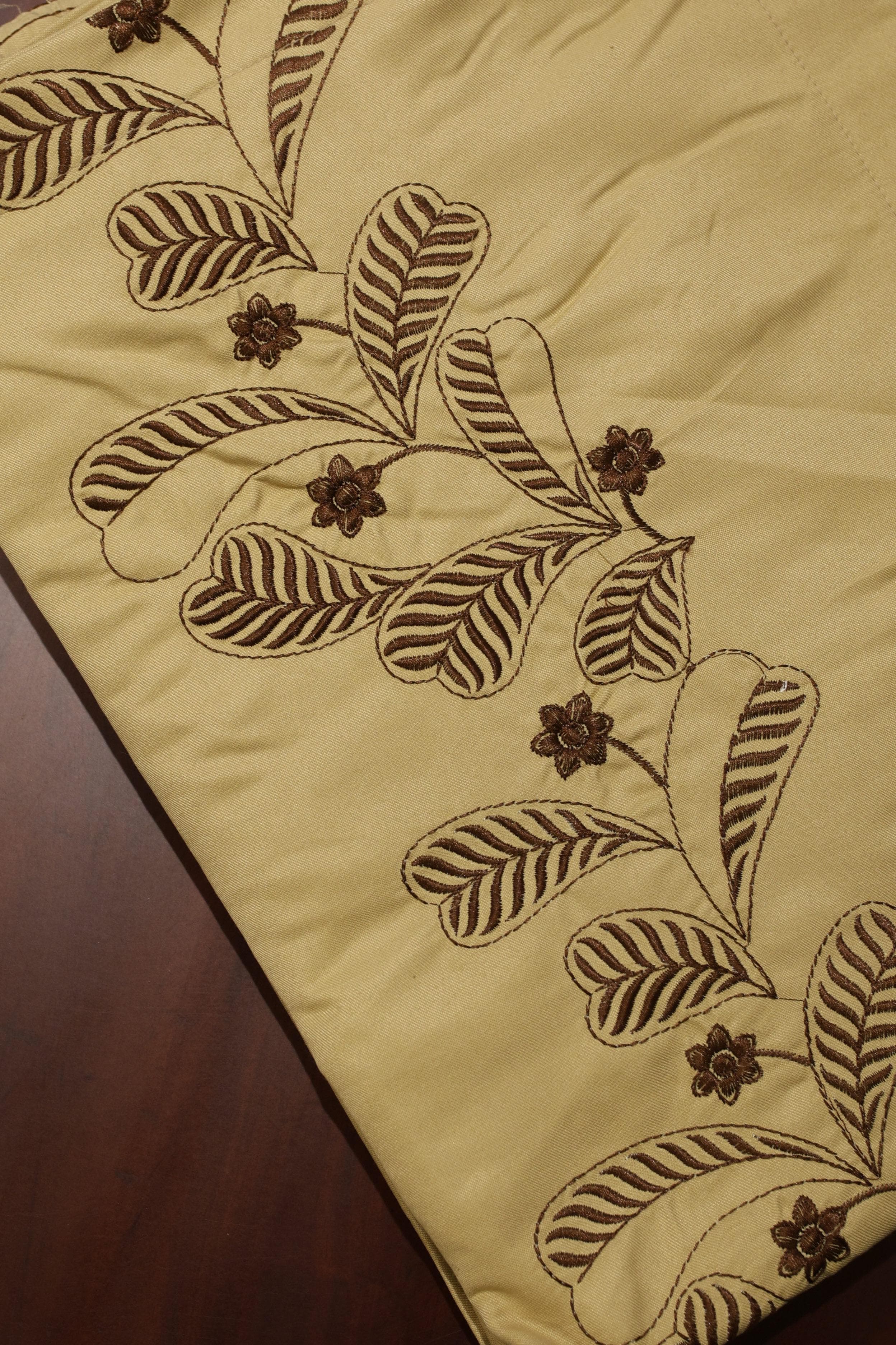 Elegant Embroidery Queen Bedsheet Set MEQ