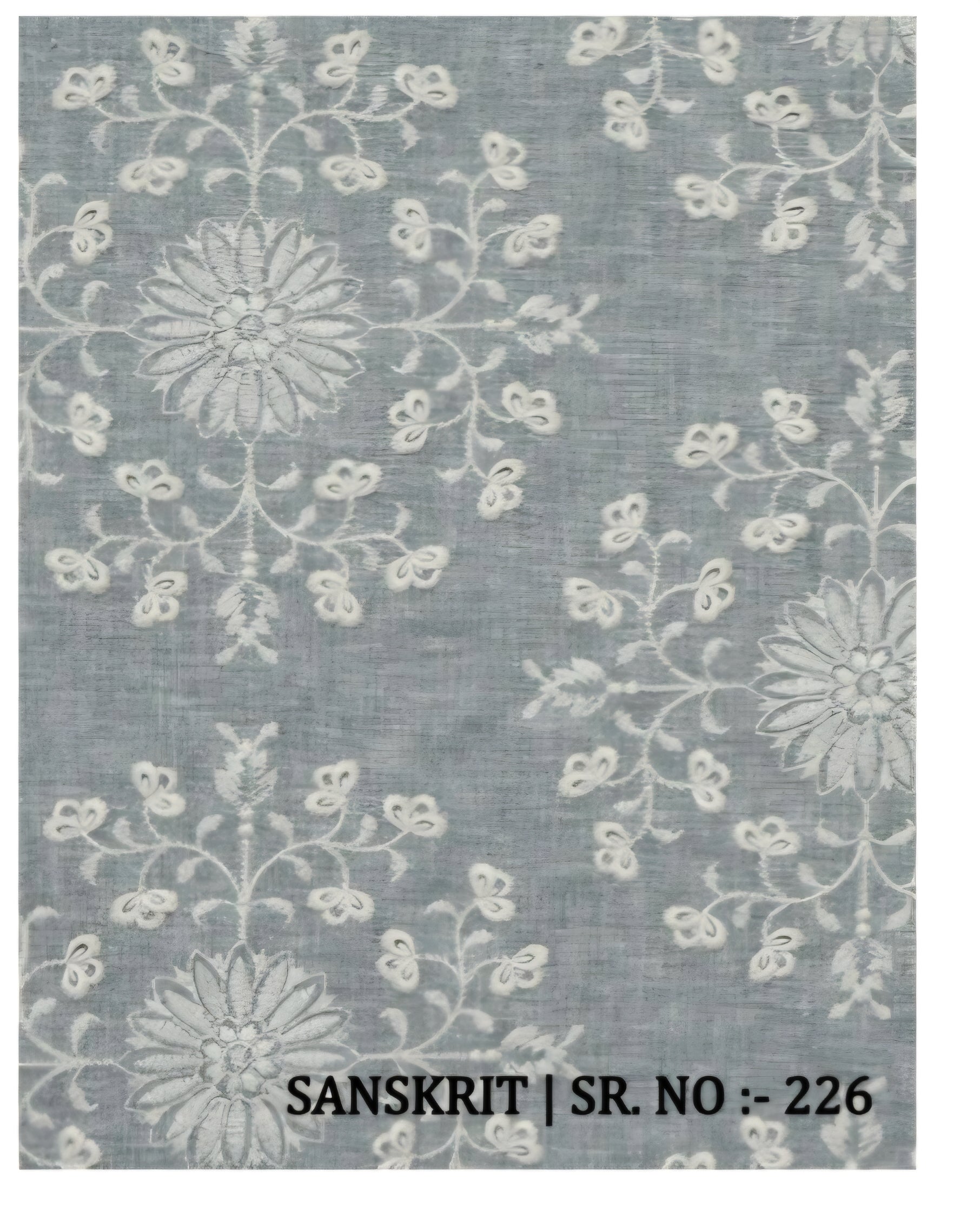 Fabric only Curtains -Premium embroidered designer curtains opaque