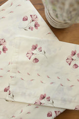 Bedsheets - Super King soft cotton english floral bedsheet