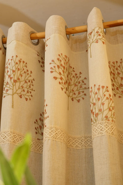 Curtains - Premium Embroidery designer opaque curtains