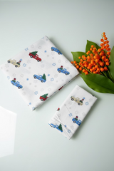Vintana Single Size Soft Cotton Flannel Bedsheet Set