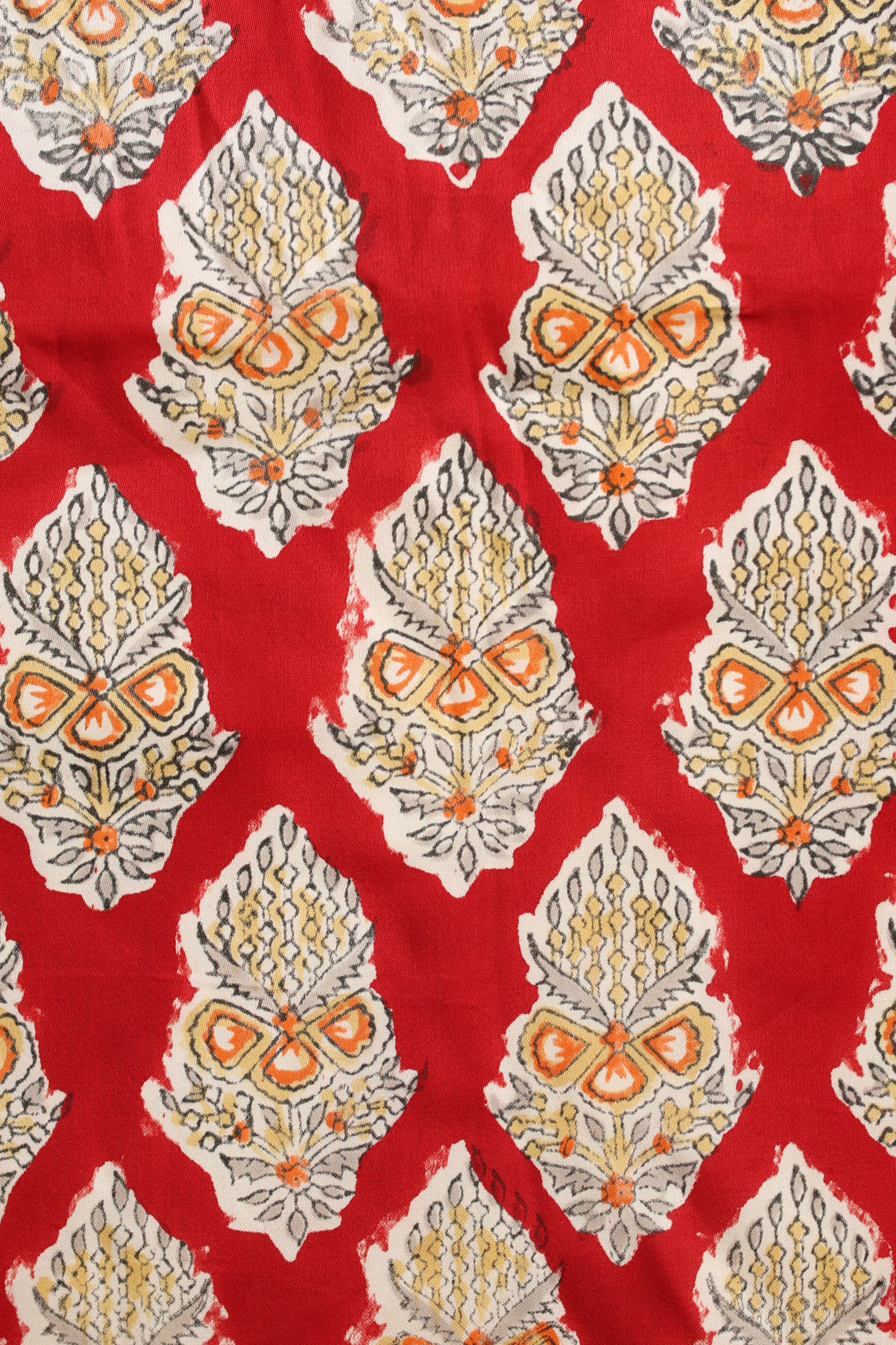 Fabrics - Satin Modal Handblock fabrics