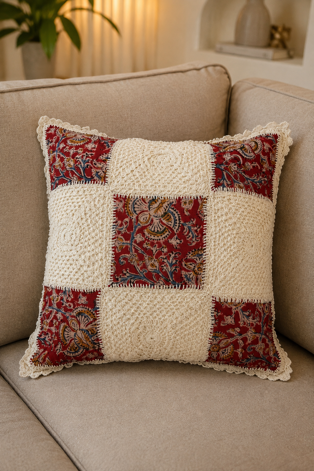 Cushion Covers | Crochet Cushion Covers 16*16 inches