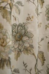 Curtains:Premium embroidered opaque curtains