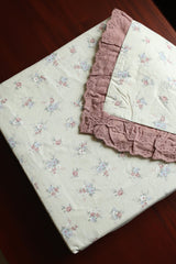 Bedsheets - Premium King soft cotton lace bedsheets majestic