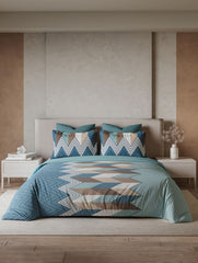 Bedsheets - Queen premium soft cotton bedsheet Digital print DD