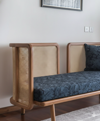 Upholstery fabrics -Ajrakh(Bagru)
