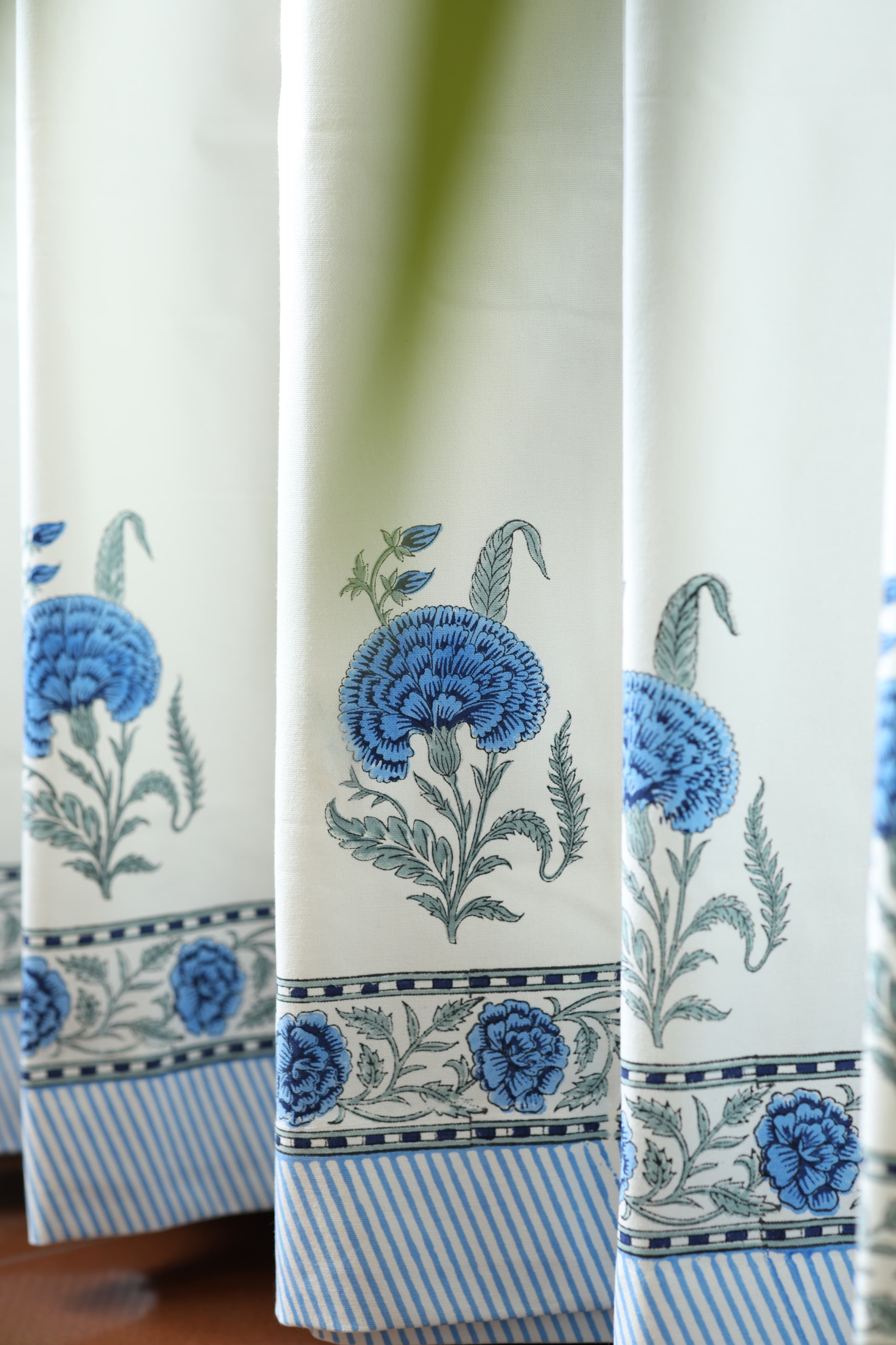 Curtains - Handblock printed curtains