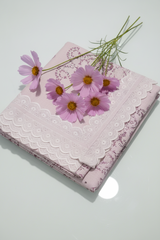 Bedsheets - Queen soft cotton lace bedsheets flora & lace