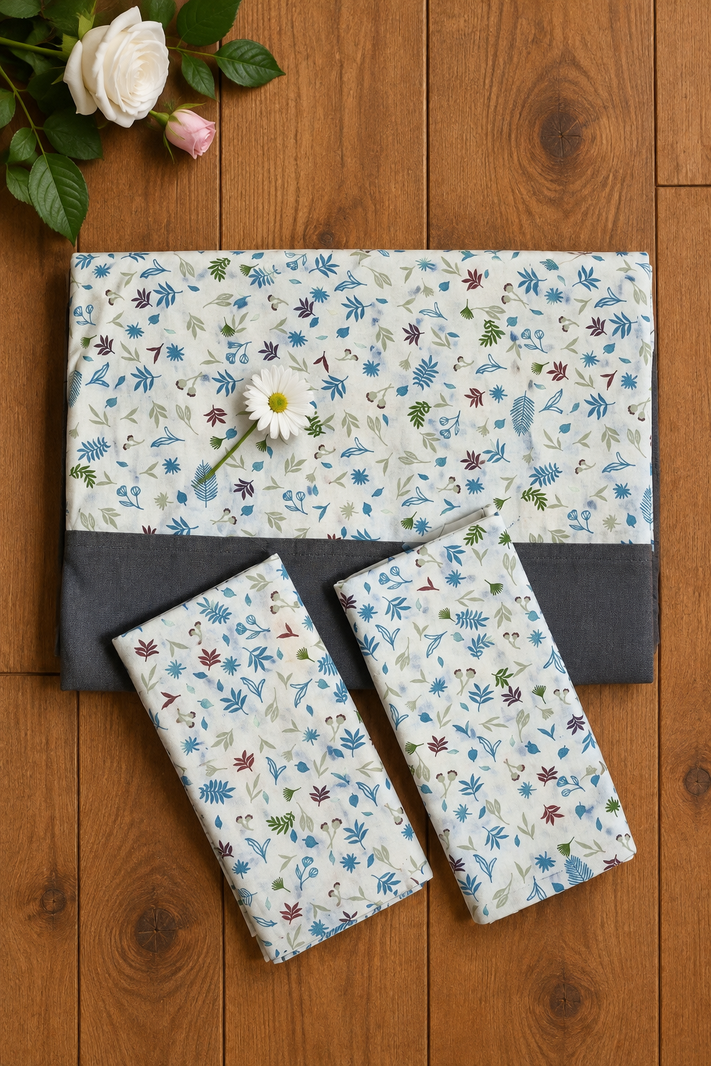 Bedsheets-Queen daily use border bedsheets