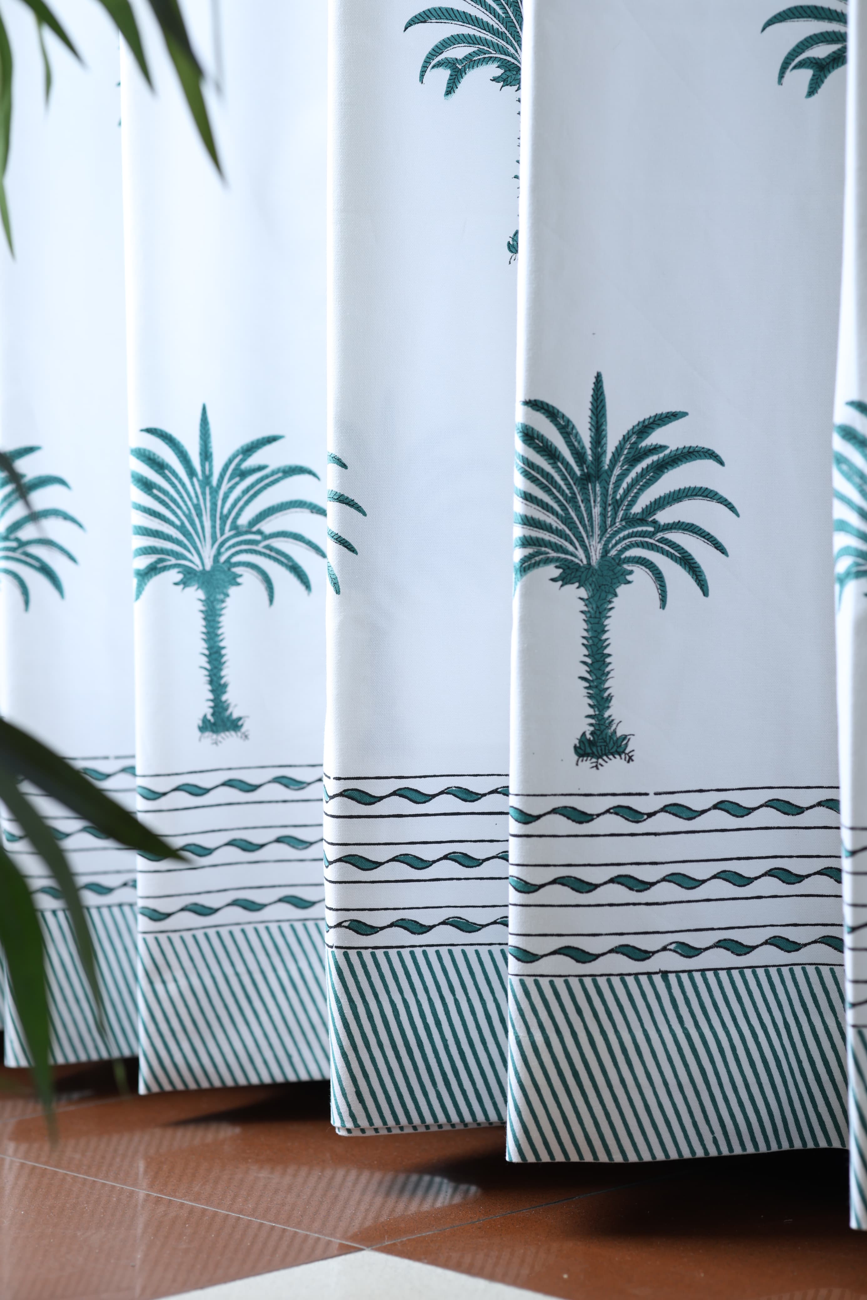 Curtains - Handblock printed curtains