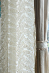 Premium Embroidery Sheer Curtain - Arabella