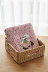 Towels - Cute Embroidery Kids bath towel