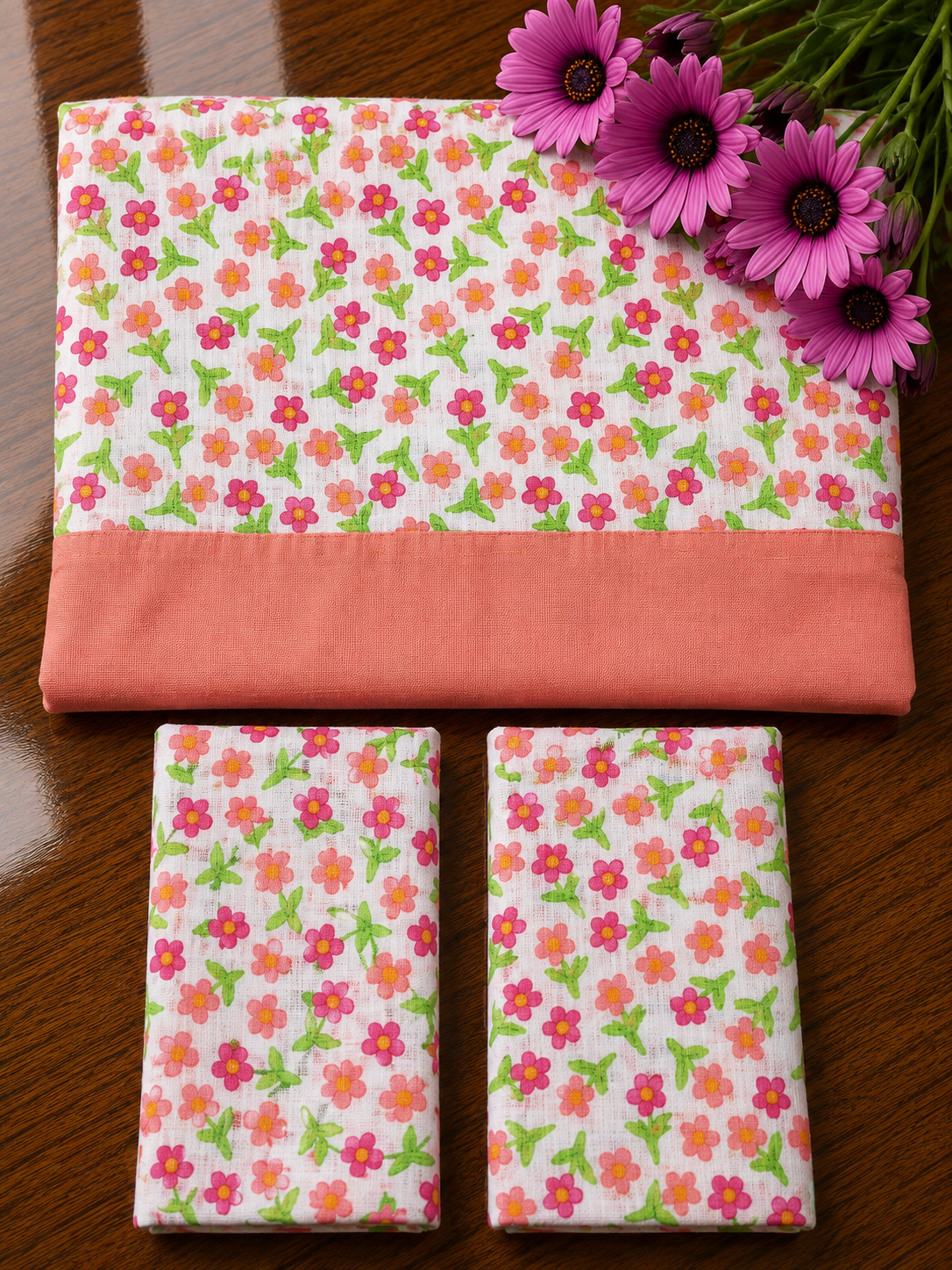 Bedsheets - King daily use border bedsheets