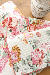 Bedsheets - King anokhi Quilted pillow cover bedsheets pastel exc