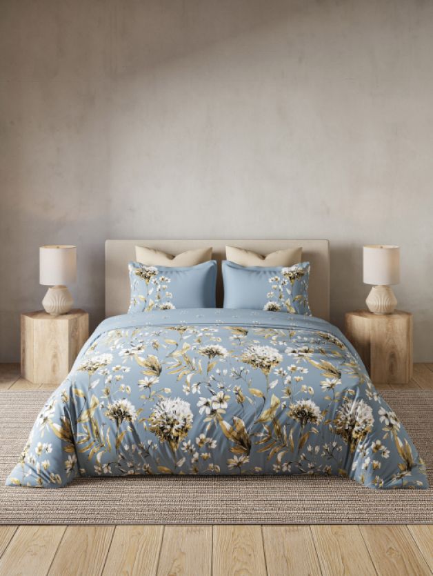 Bedsheets - Queen premium soft cotton bedsheet Digital print DD primary