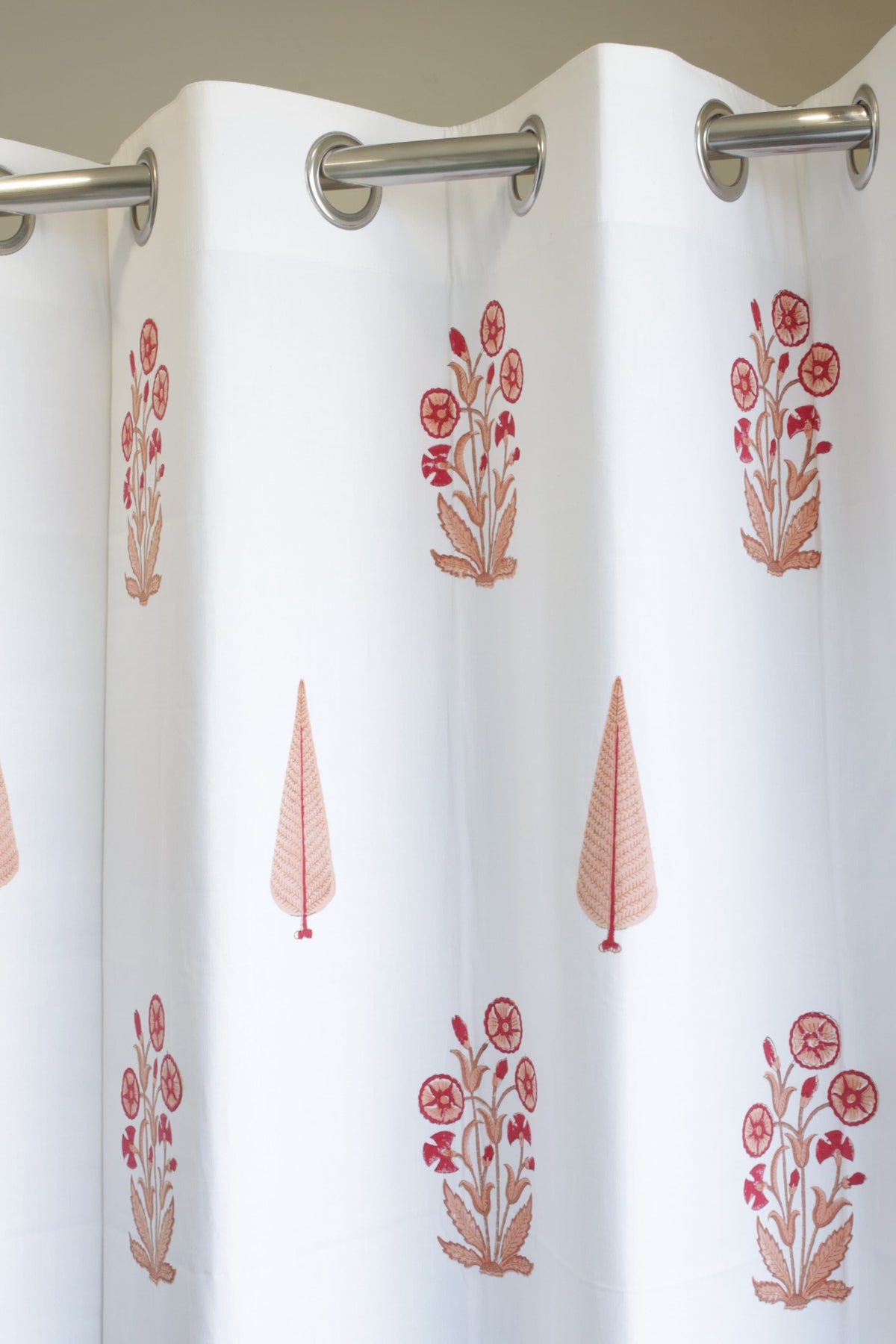 curtains-Handblock printed curtains