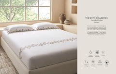 Bedsheets - King Premium machine embroidery bedsheets Sansaar