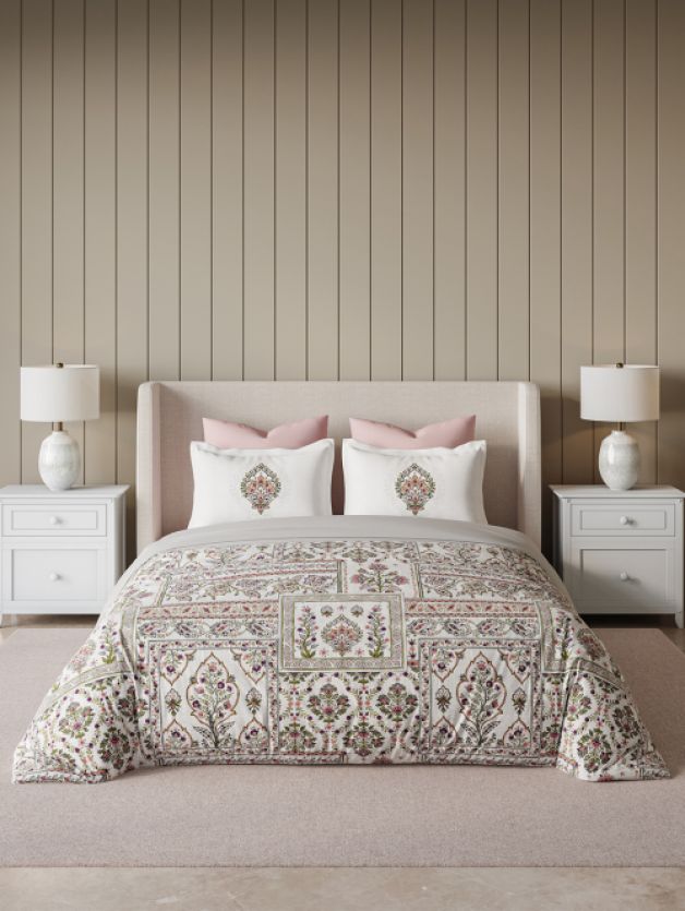 Bedsheets - King premium soft cotton bedsheet Digital Print DD